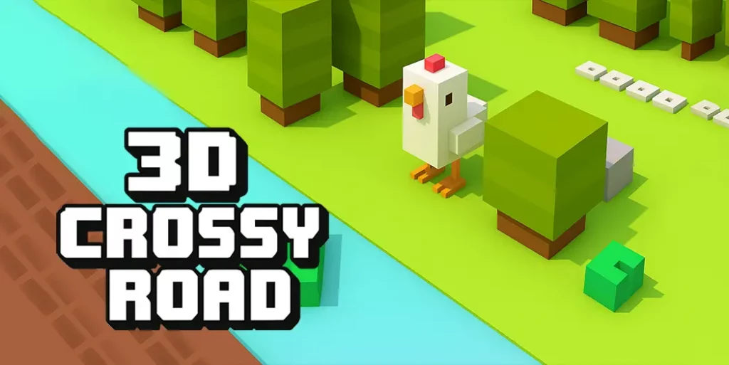 3D Crossy Road Game